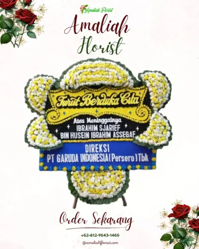 Papan Bunga Duka di Jokarto